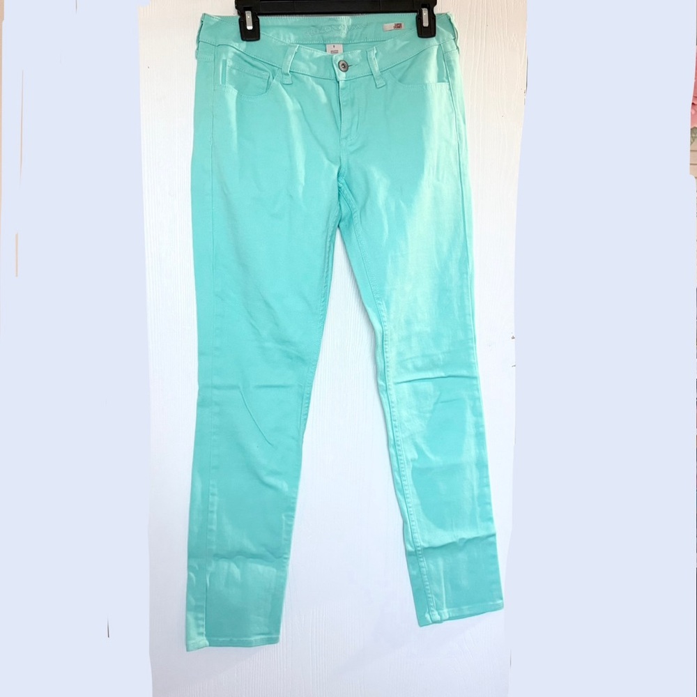 Arizona Mint Green Jeans Sz9